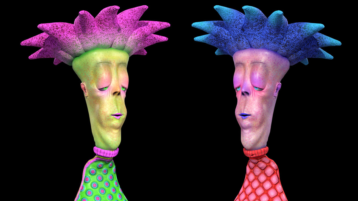 Funky Cartoon Man - Pete