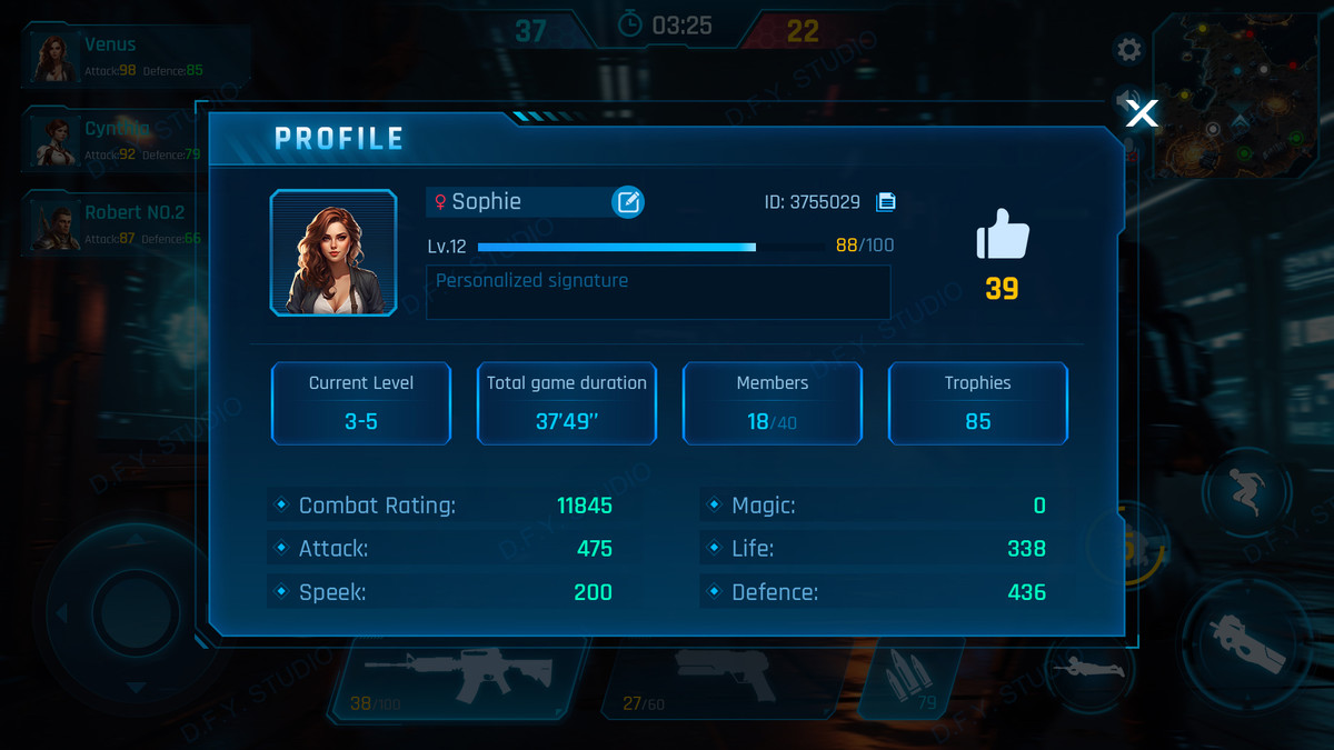 Super Sci-Fi Complete UI Pack(+PSD)