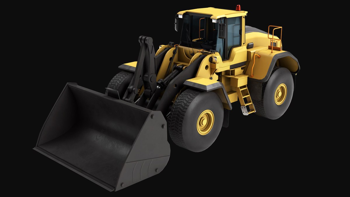 Mining Truck 02 URP HDRP Textures