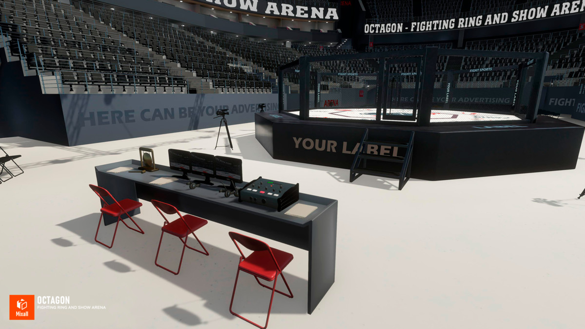 Combat Arenas & Fighter Characters Pack