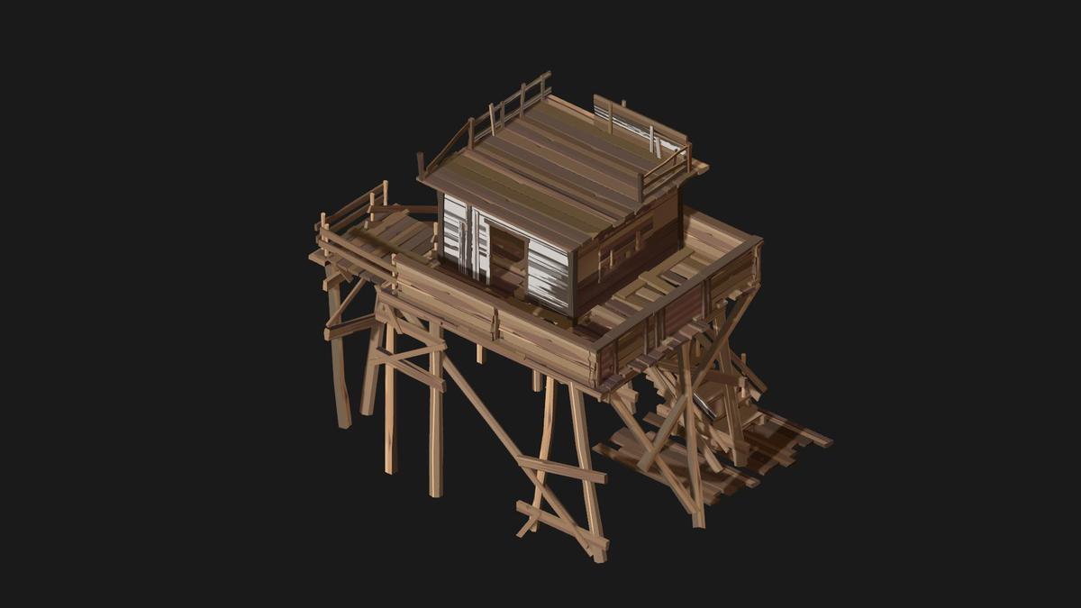 Low Poly Swamp Village – ModulaCraft PRO