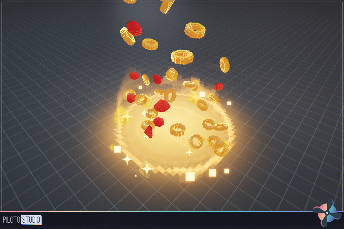 Arcade/Pixel Retro Stylized VFX Starter Kit