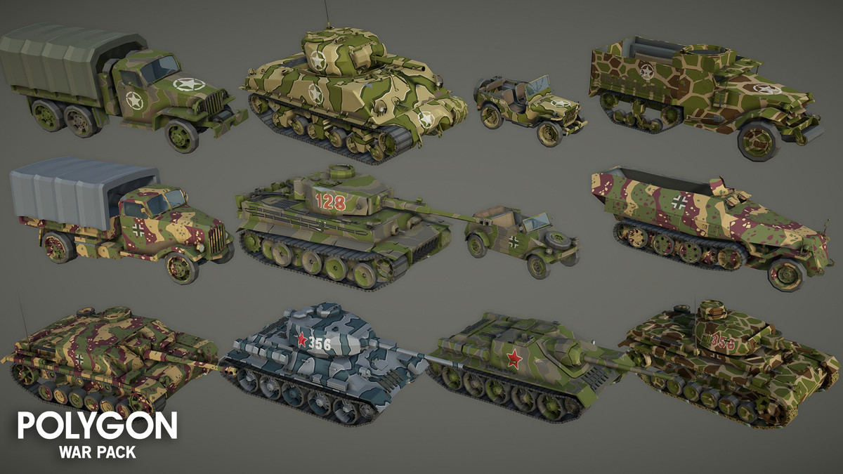 Value Bundle – POLYGON War Pack and WWI Map