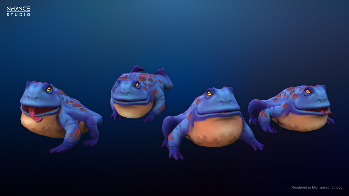 Stylized Fantasy Toad