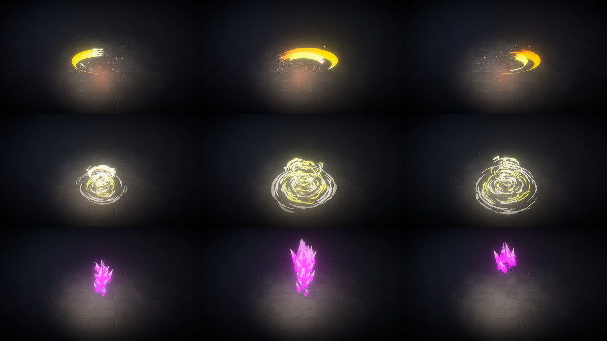 Stylized Combat VFX - 150 Effects