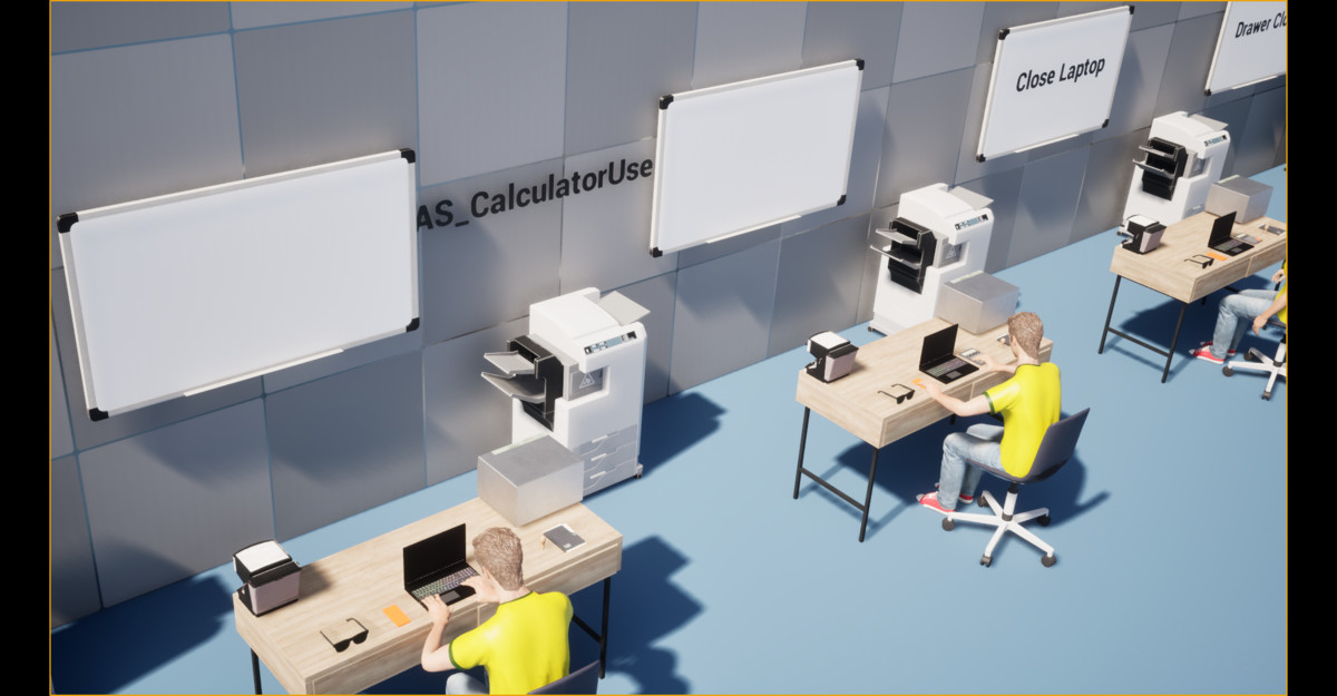 Office Worker Animation