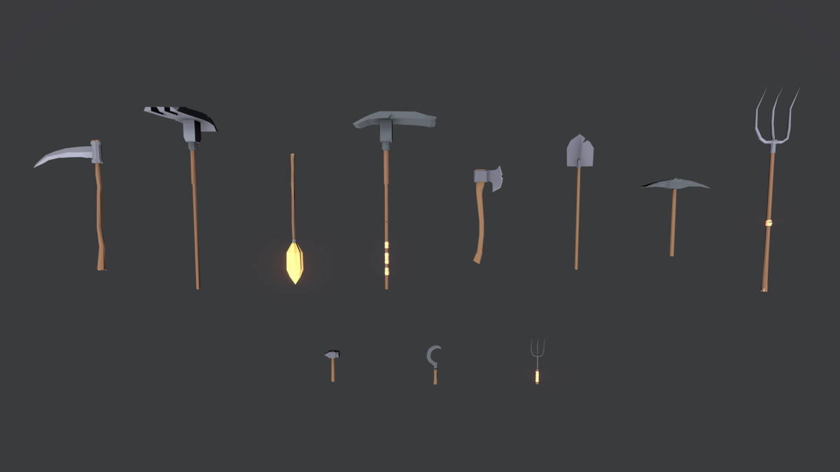 STYLIZED Low Poly Fantasy Bundle Vol. 2