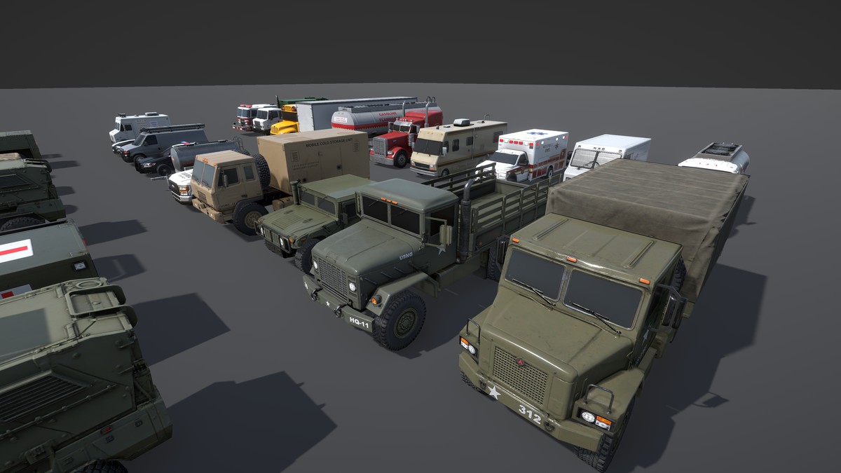 Modern Vehicle Pack (Mobile & PC)