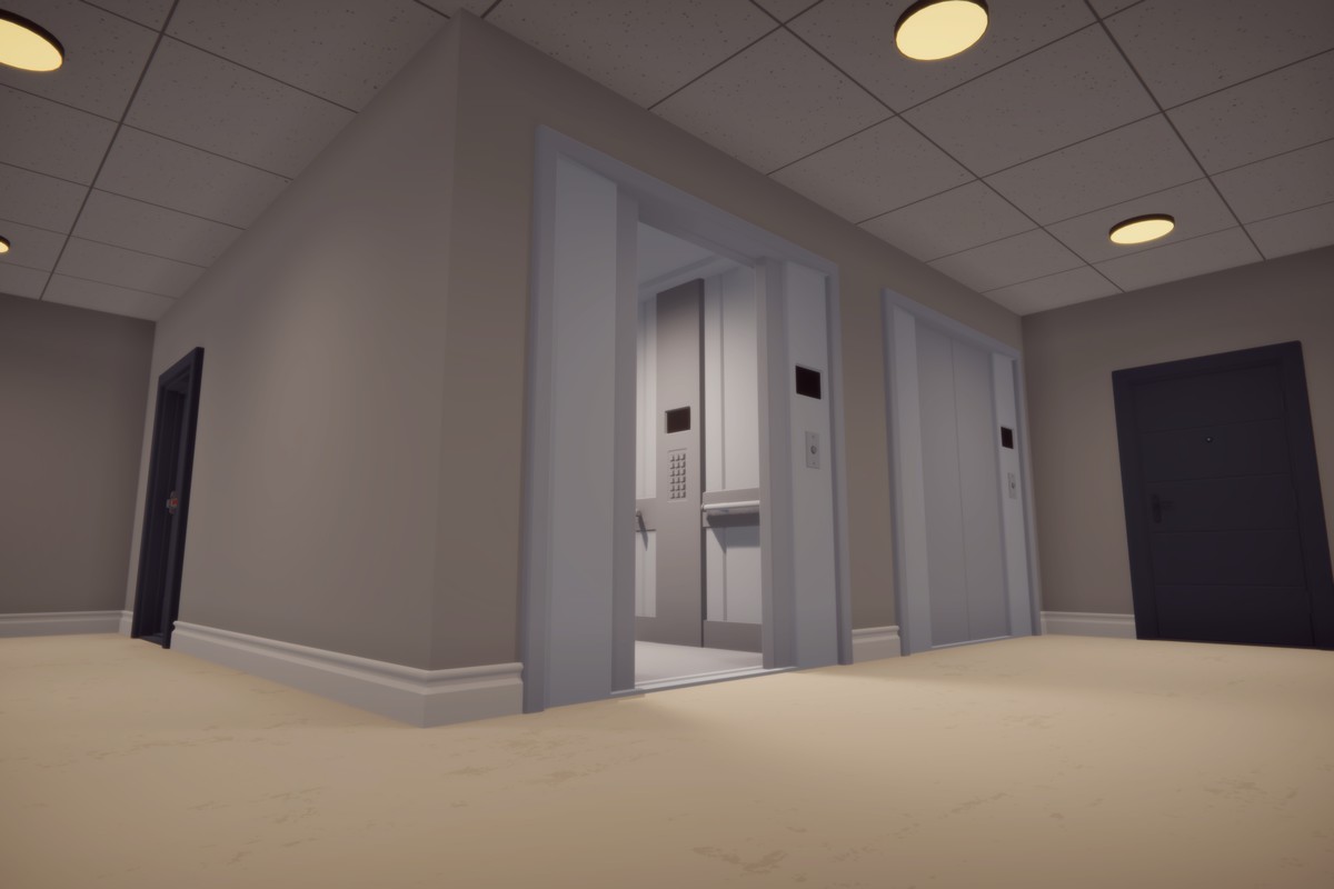 Low Poly Apartment Interior & Exterior