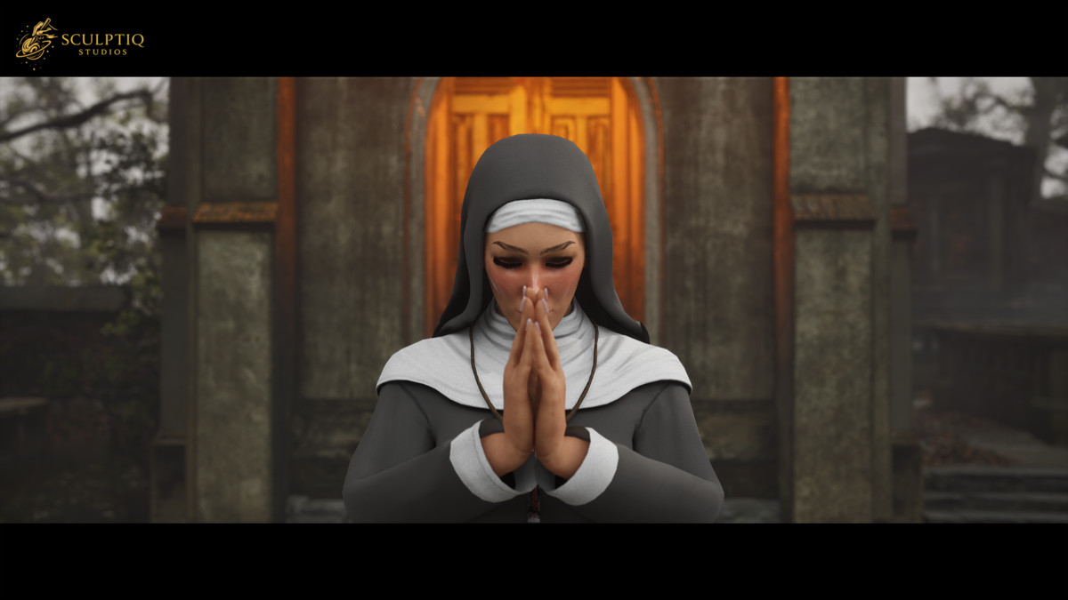 Nun / Possessed Nun - Dual Form Character