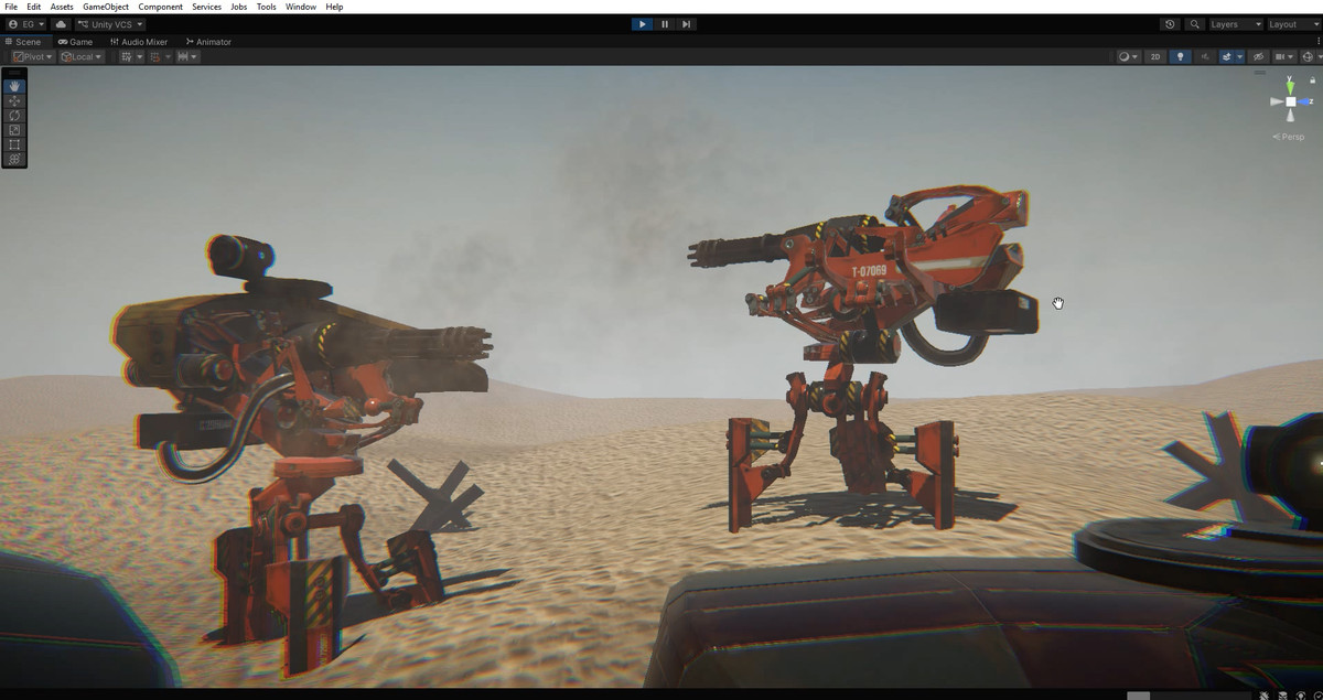 Autonomous Combat System (URP)