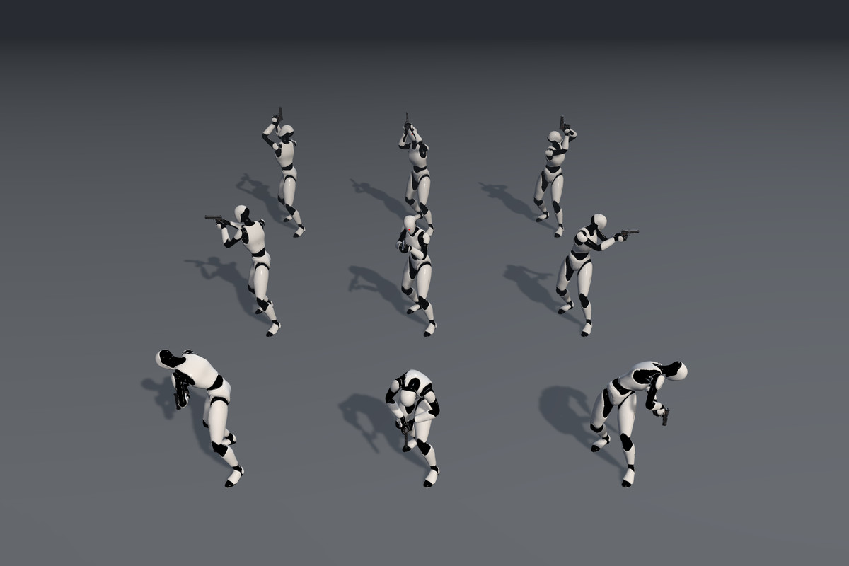 Female Pistol Animation