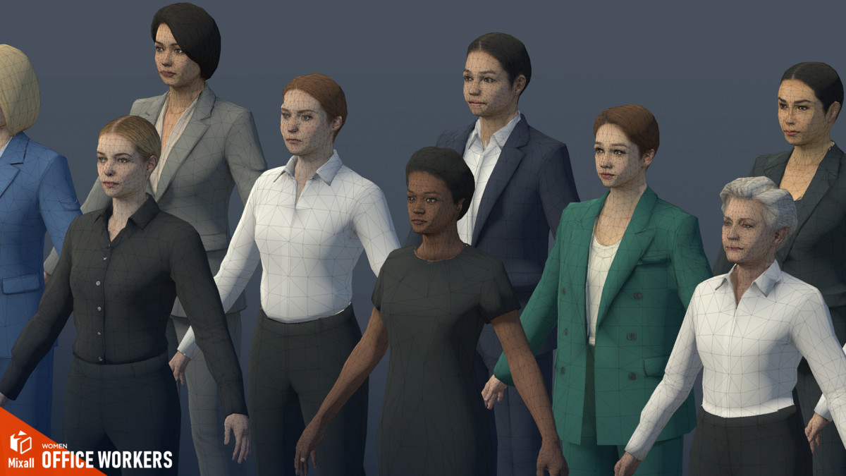 Office workers - city characters pack
