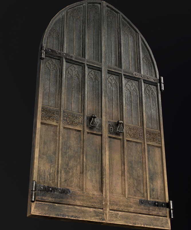 Five Old Doors