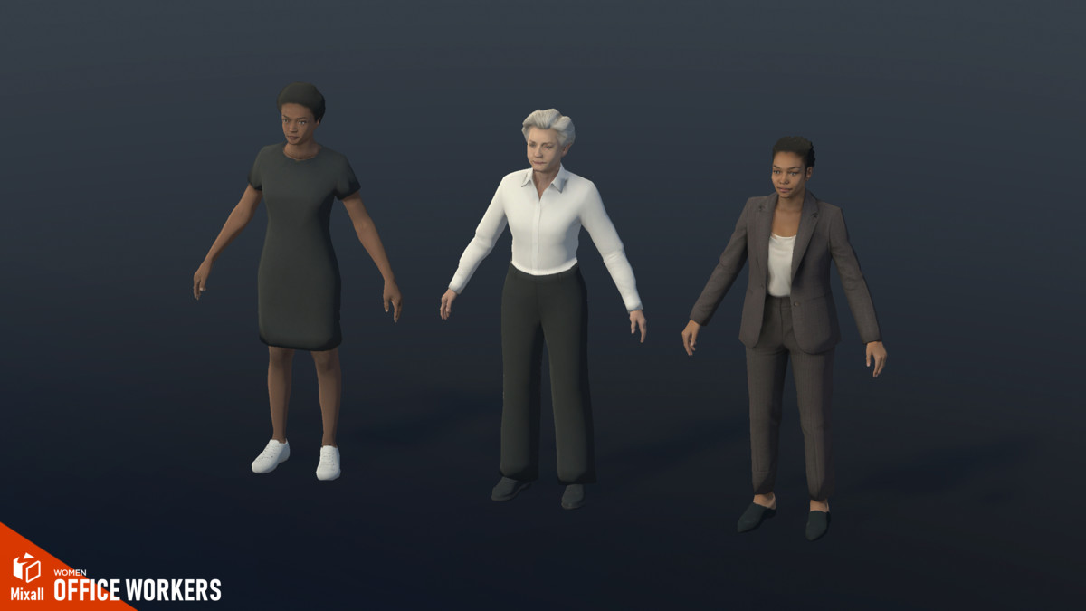 Office workers - city characters pack