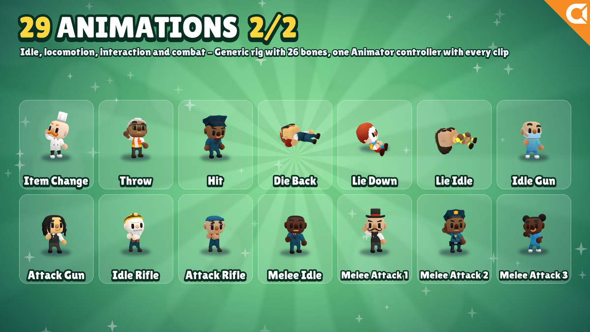 ToonTastic - Profession Character Pack