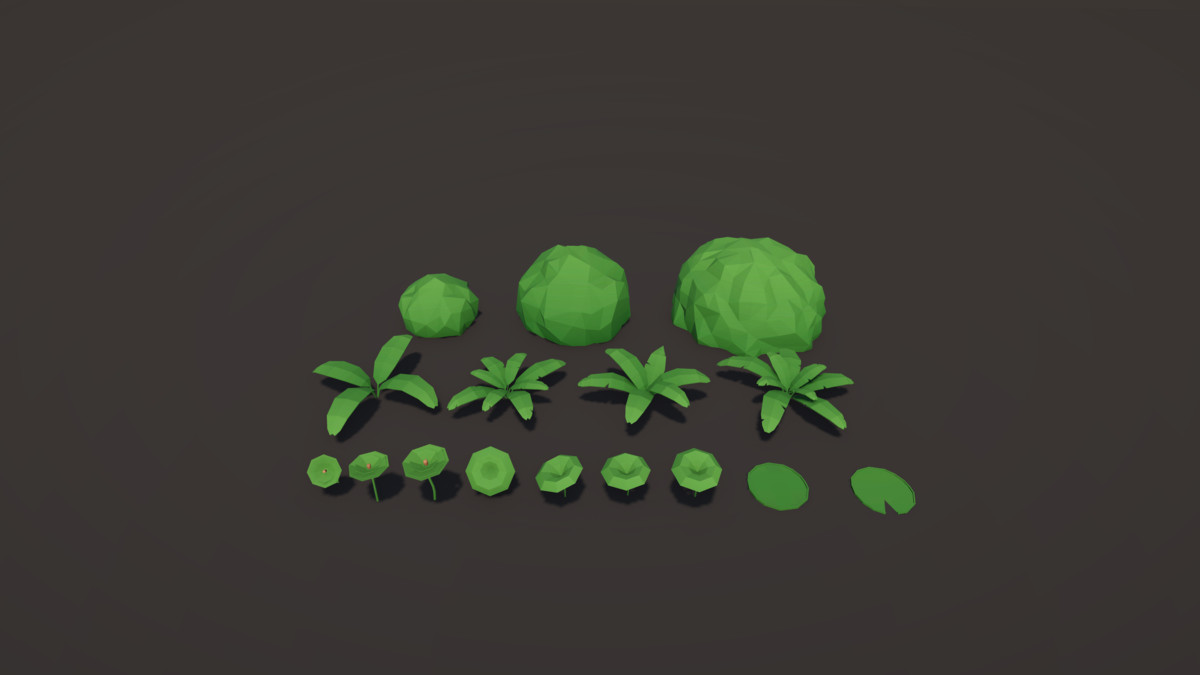 Low Poly Florest Pack