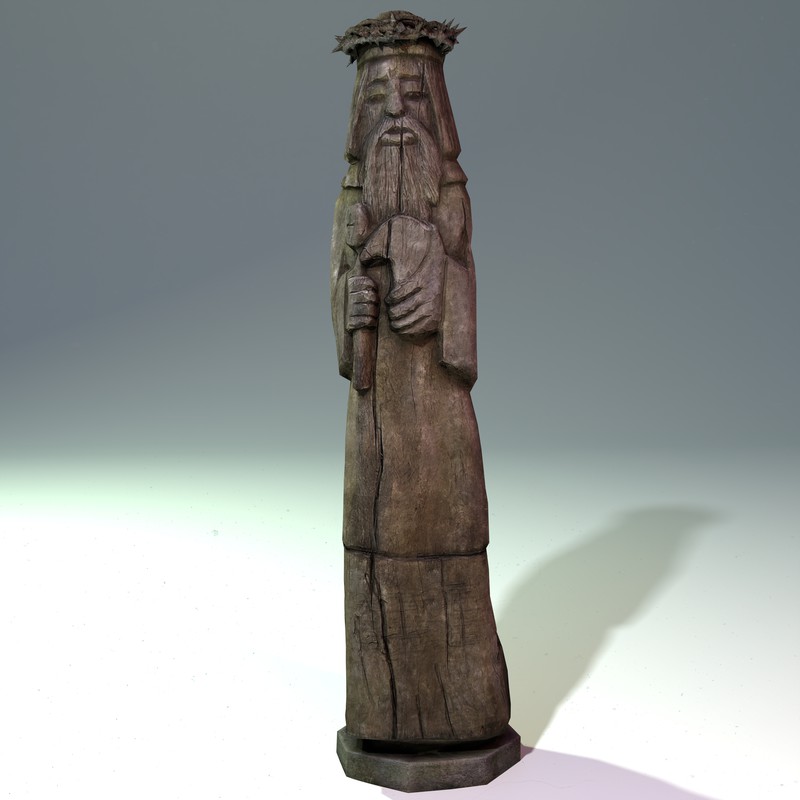 Wooden props volume one photogrammetry