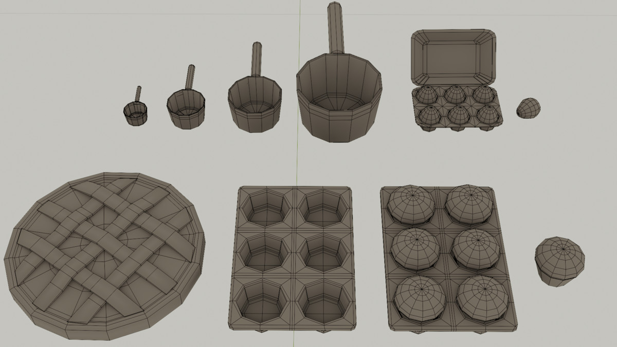 Fabled Rose - Cozy Lowpoly Baking - Toolkit