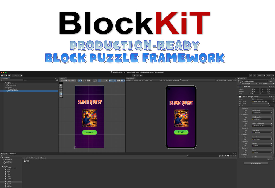 BlocKIT - Block Puzzle Toolkit