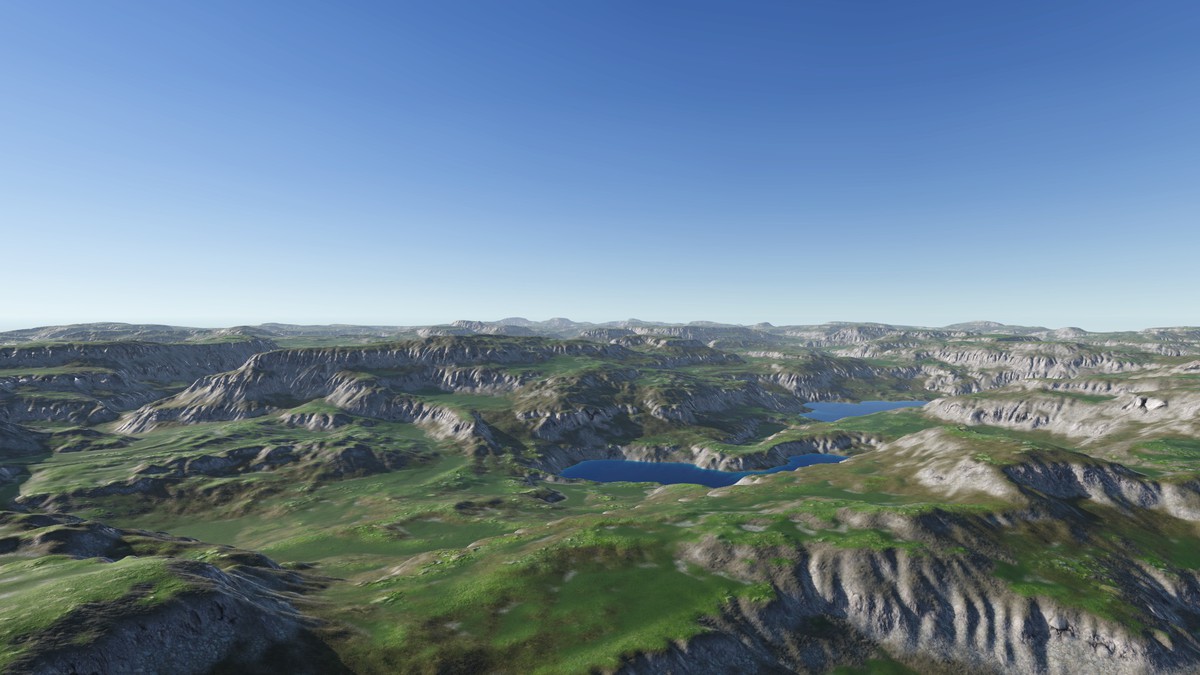 Procedural Terraces & Lava 8K - 36 Terrains