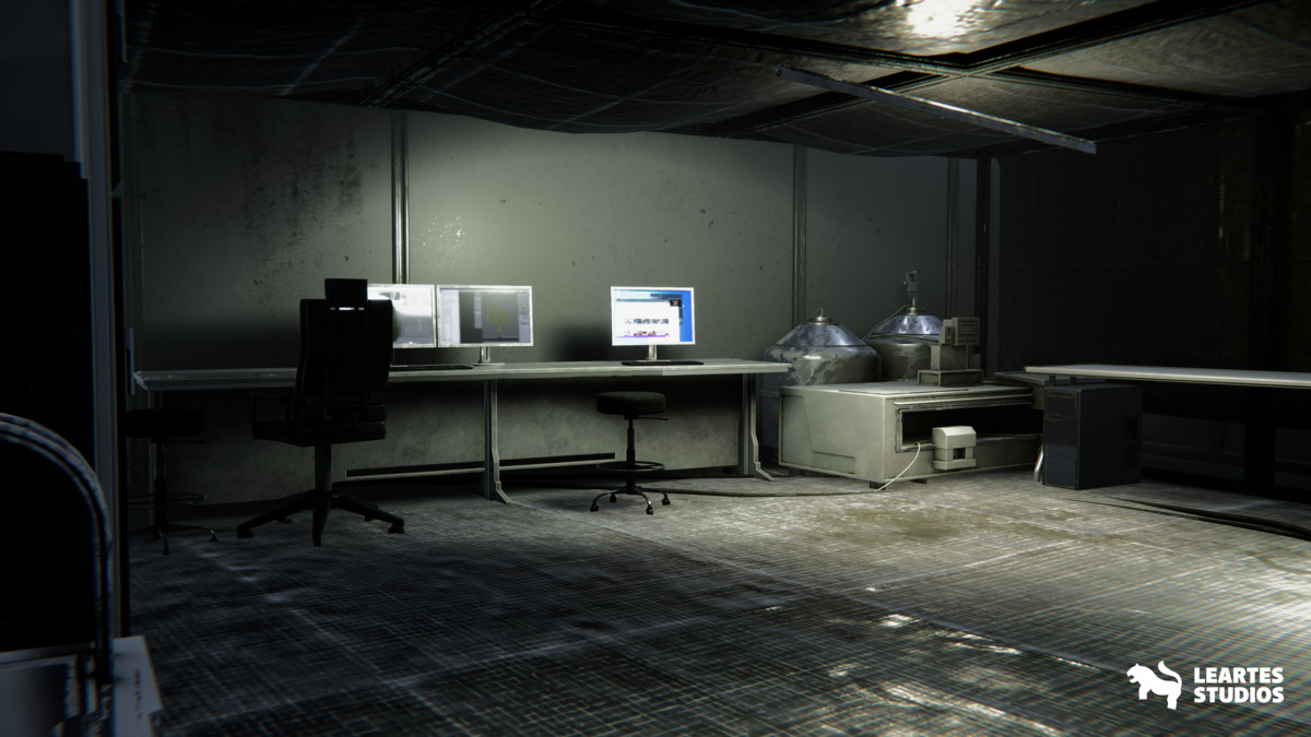 Sci-Fi Laboratory Environment