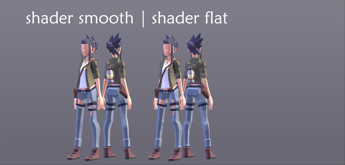 AISHA EXT| LOWPOLY CHARACTER : Additional Outfits