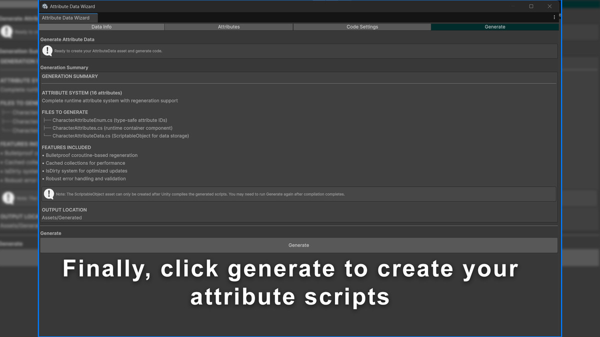 LF Attribute Forge Pro: No Code Stat Generator with Stat Influences and Scaling