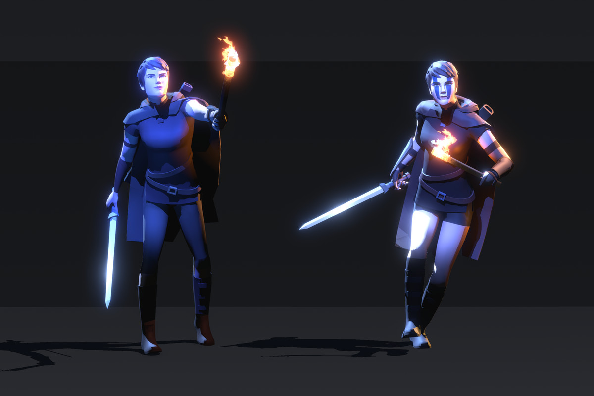 Polyquest Heroes: Warrior I Huntress