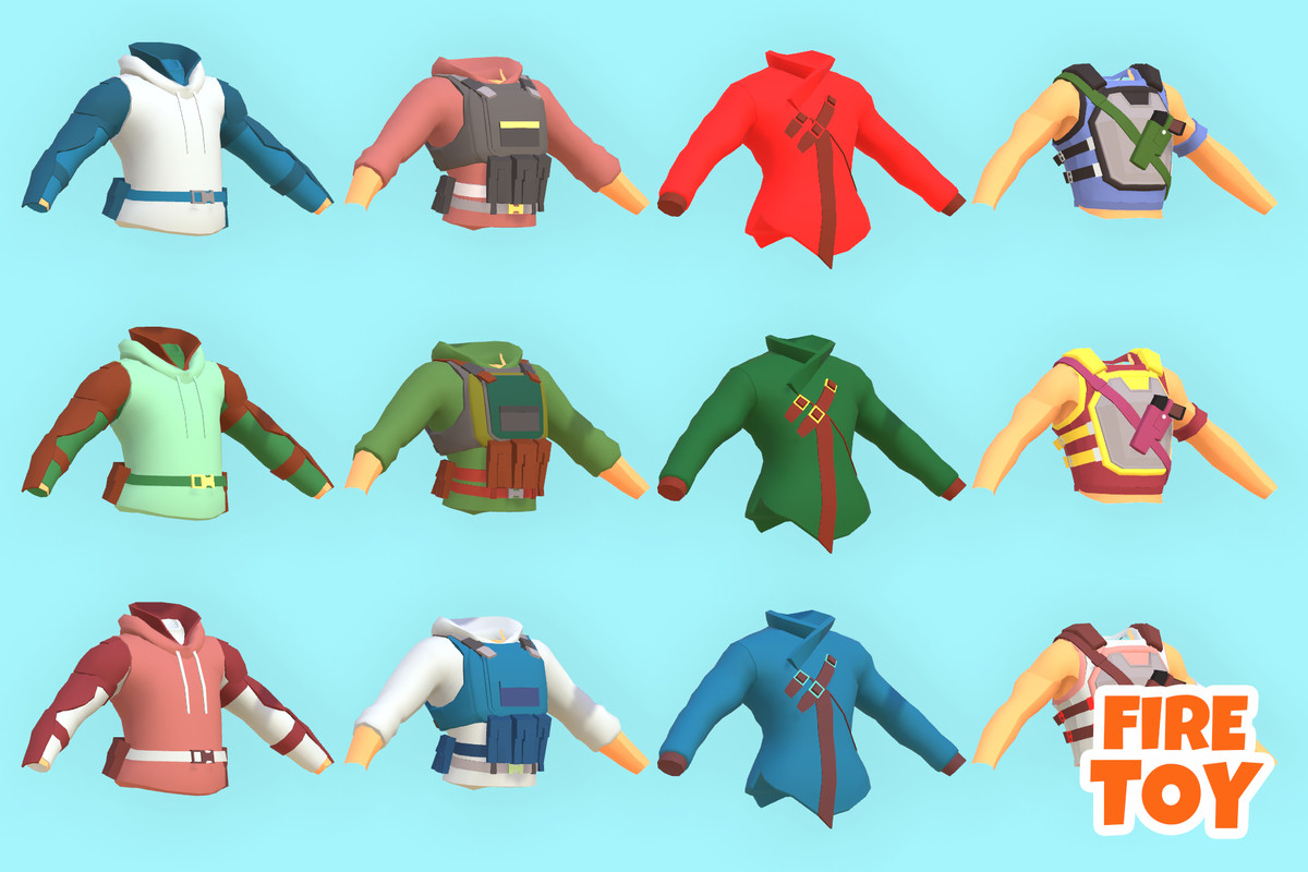 Stylized Modular Characters Vol 1