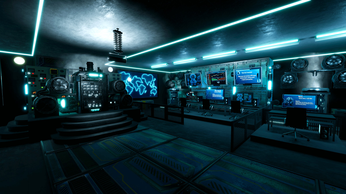 SciFi Control Room (URP)