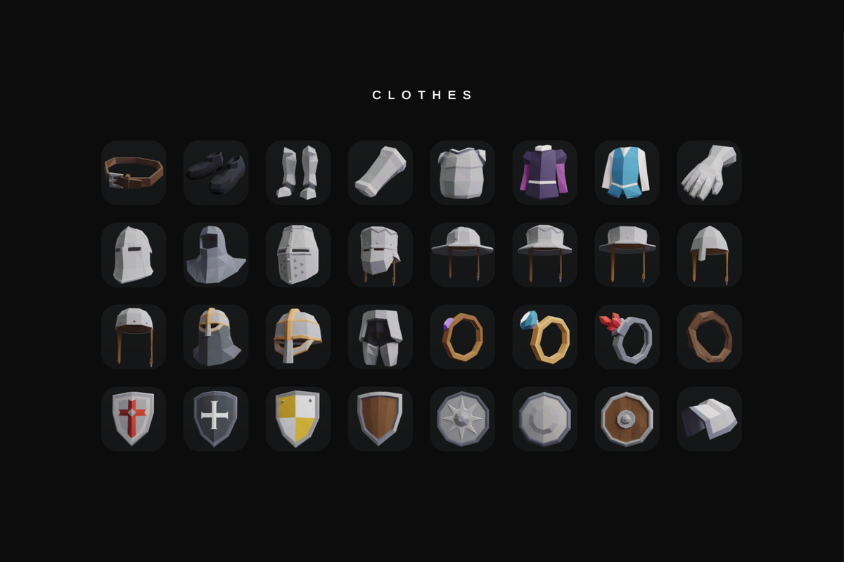 Low Poly Icon Pack