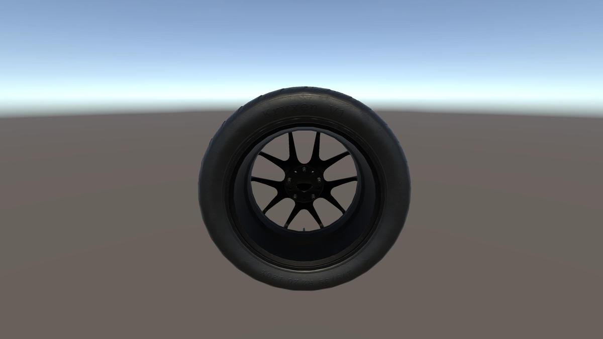 Kryxen Wheel V1 - Gloss_Black - Game Ready