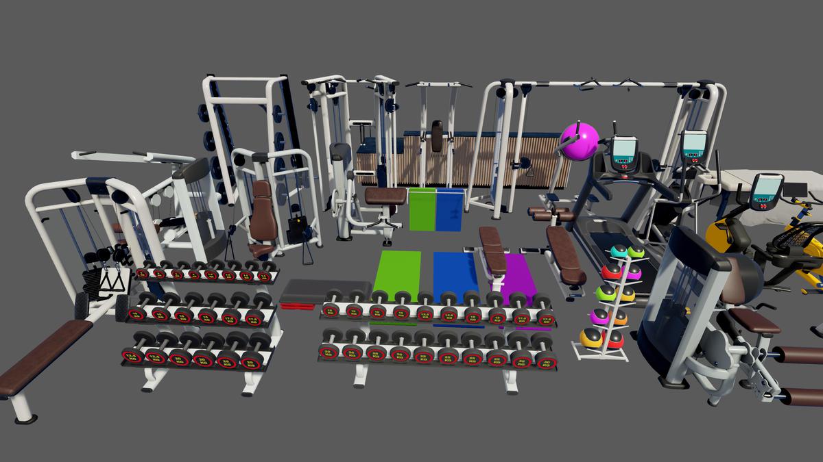 Gym Equipment Pack