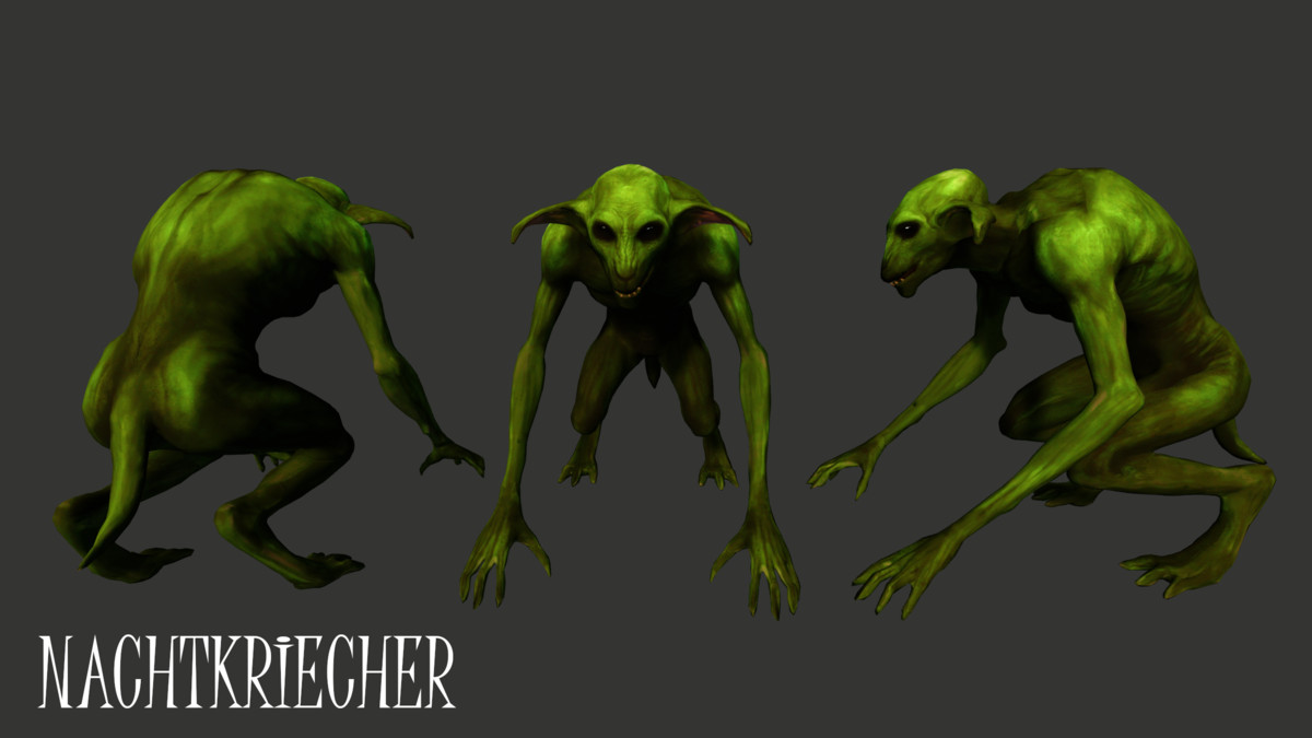 Nordic Pagan Fantasy Creatures – Game-Ready Character Pack