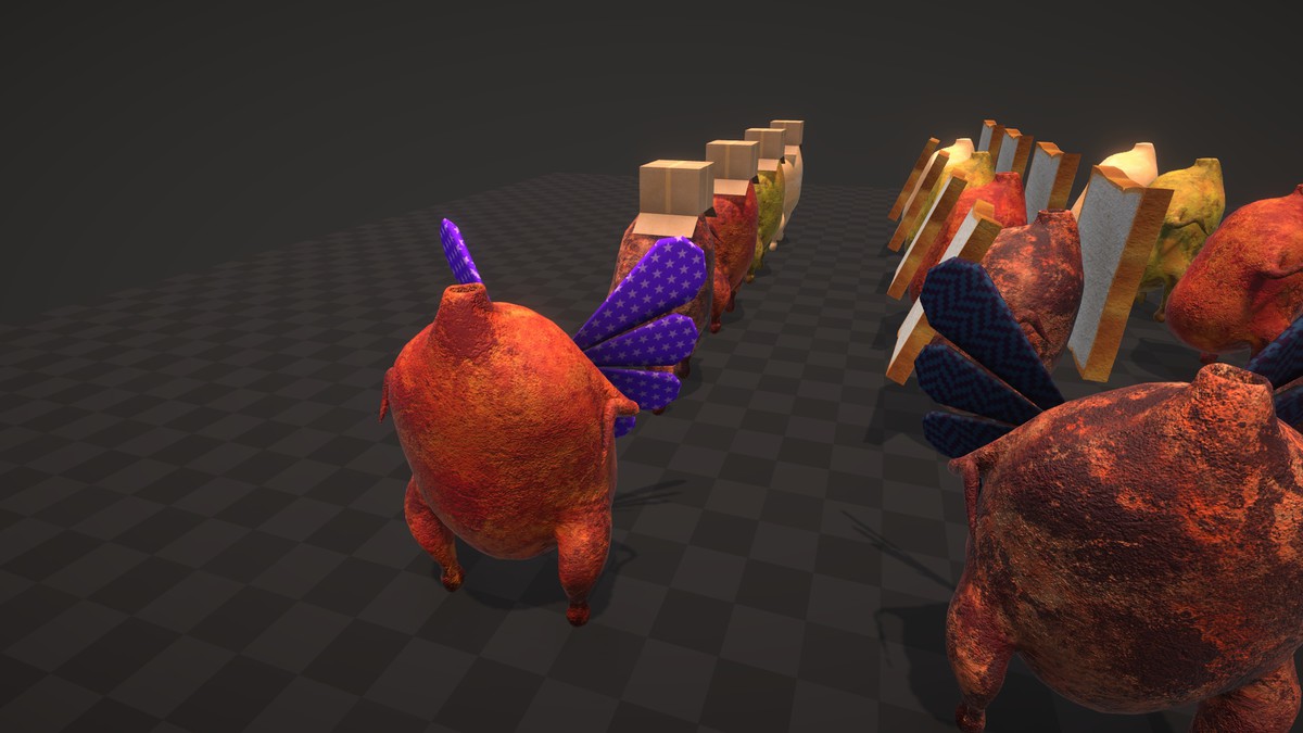 Fried Chicken 3D – Animated Character