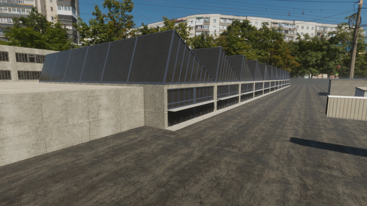 Airport buildings