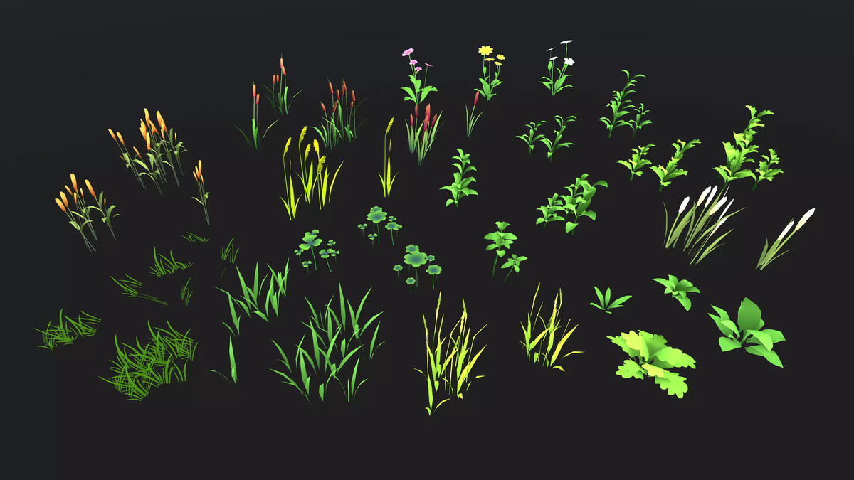 STYLIZED Low Poly Fantasy Bundle Vol. 2