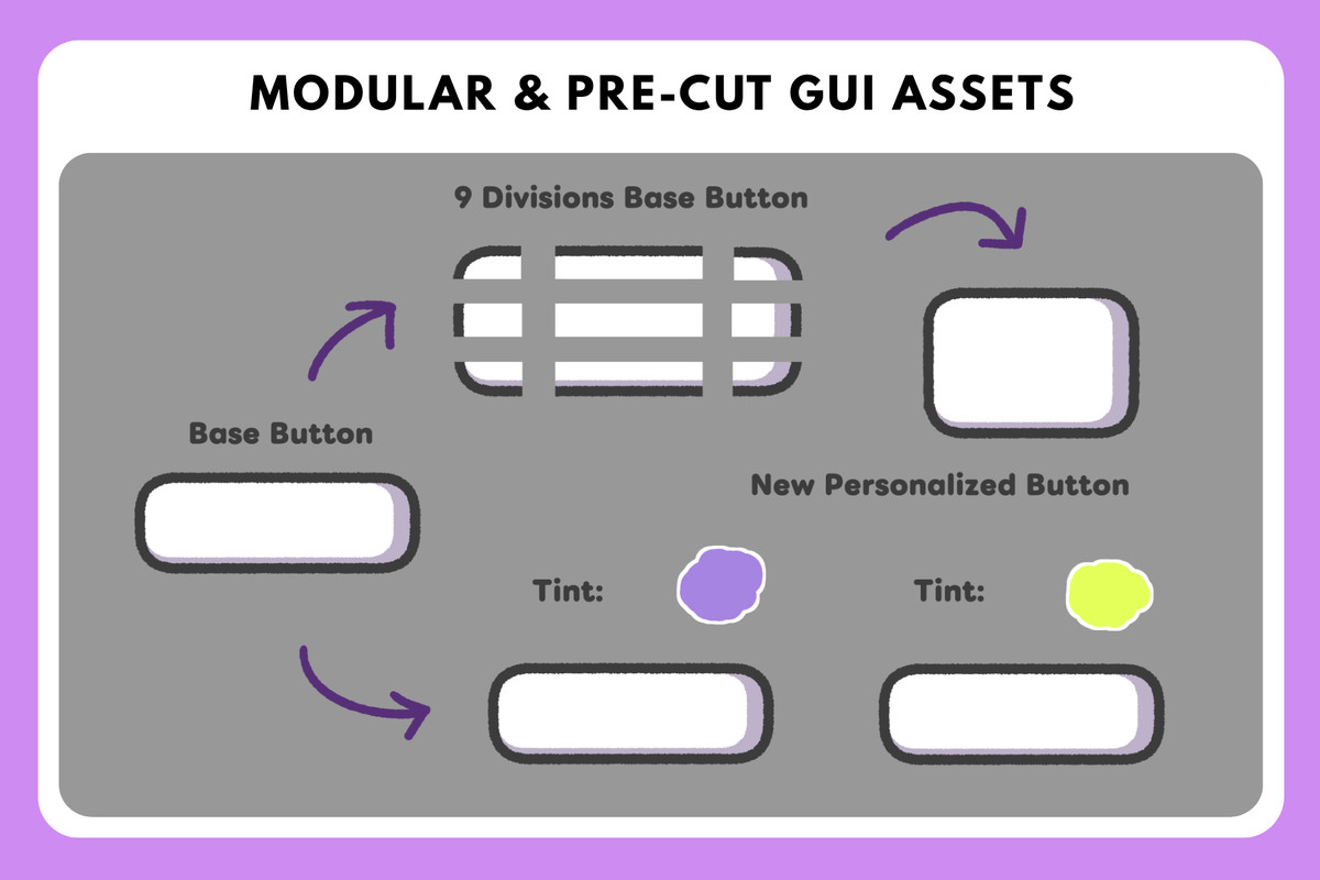 Toon & Playful GUI - Lite Pack