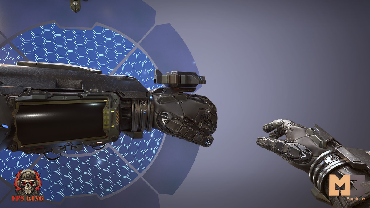 FPS Sci-Fi Hands Empty (Animations)