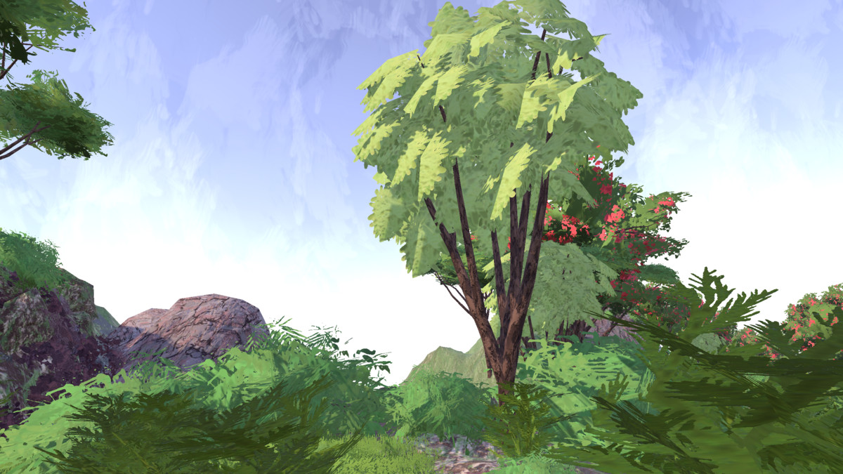 Vibrant Spring - Stylized Nature