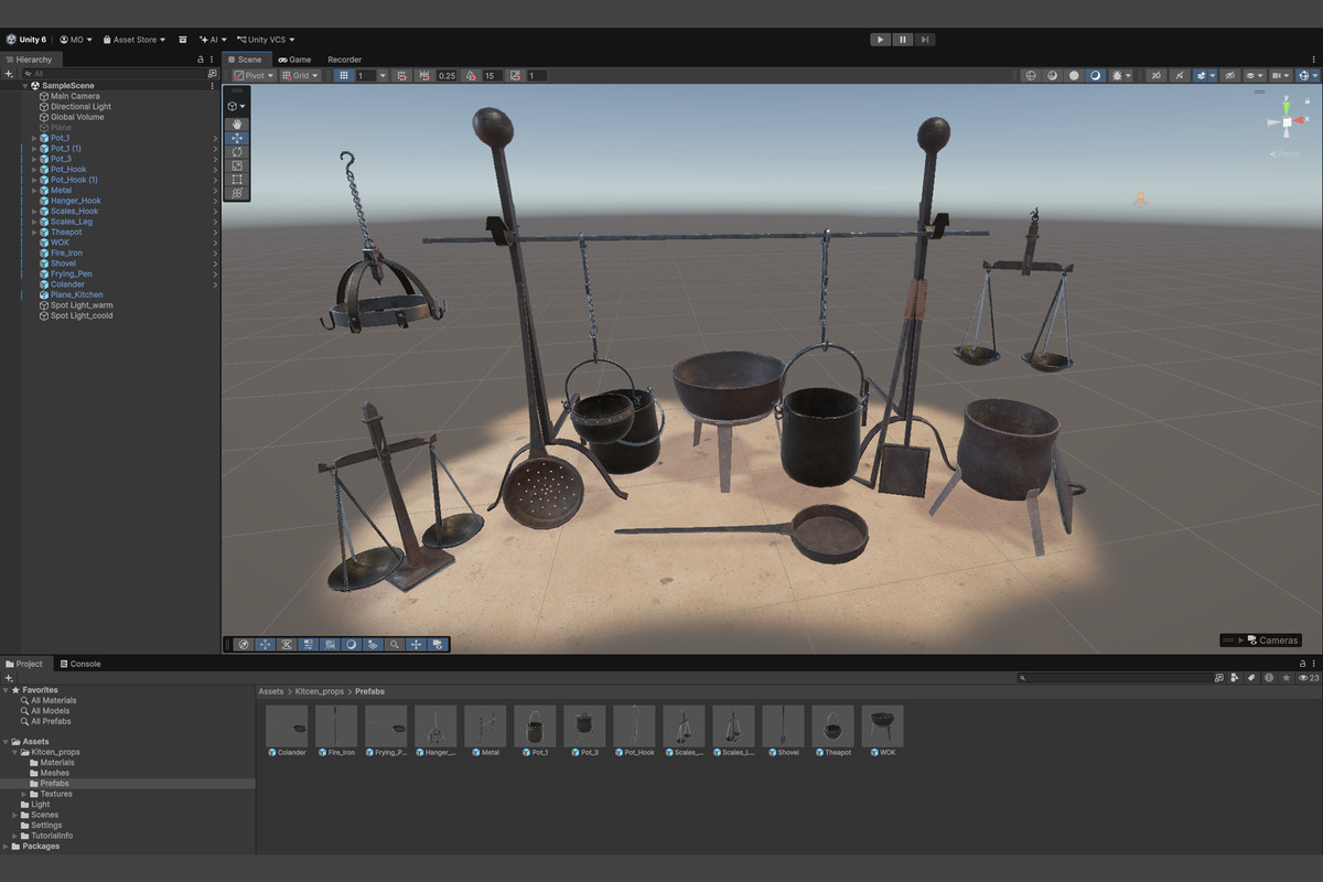 Kitchen Set Props
