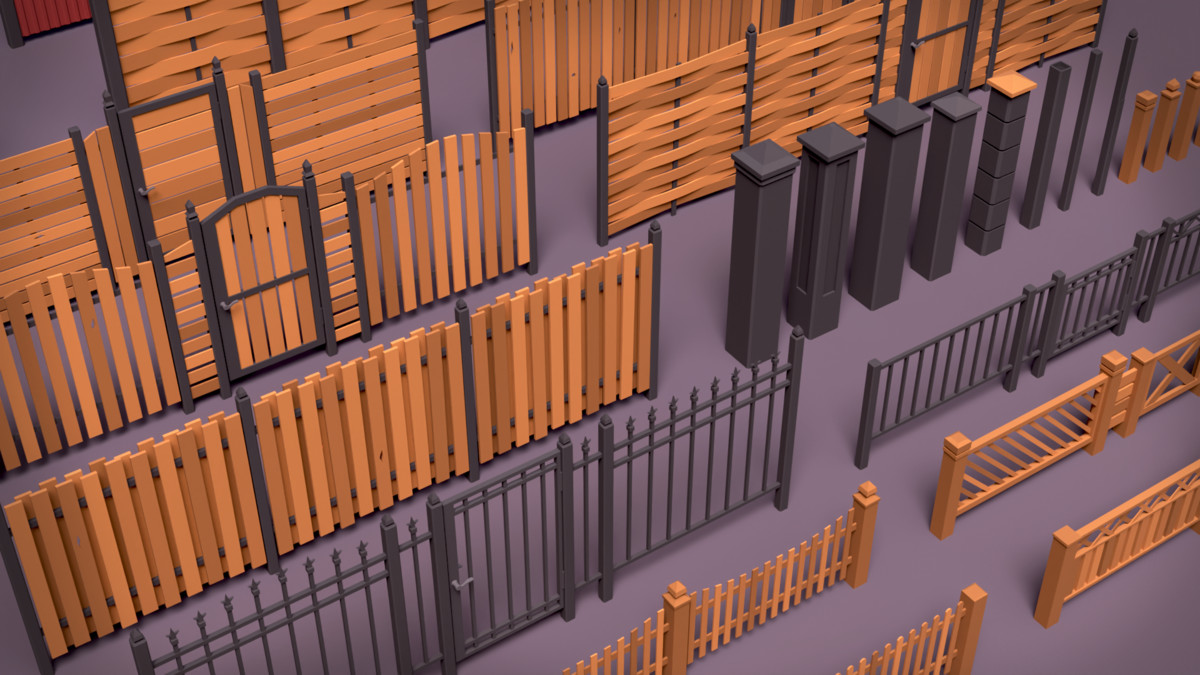 Modern Fence Pack – BoznaWhat