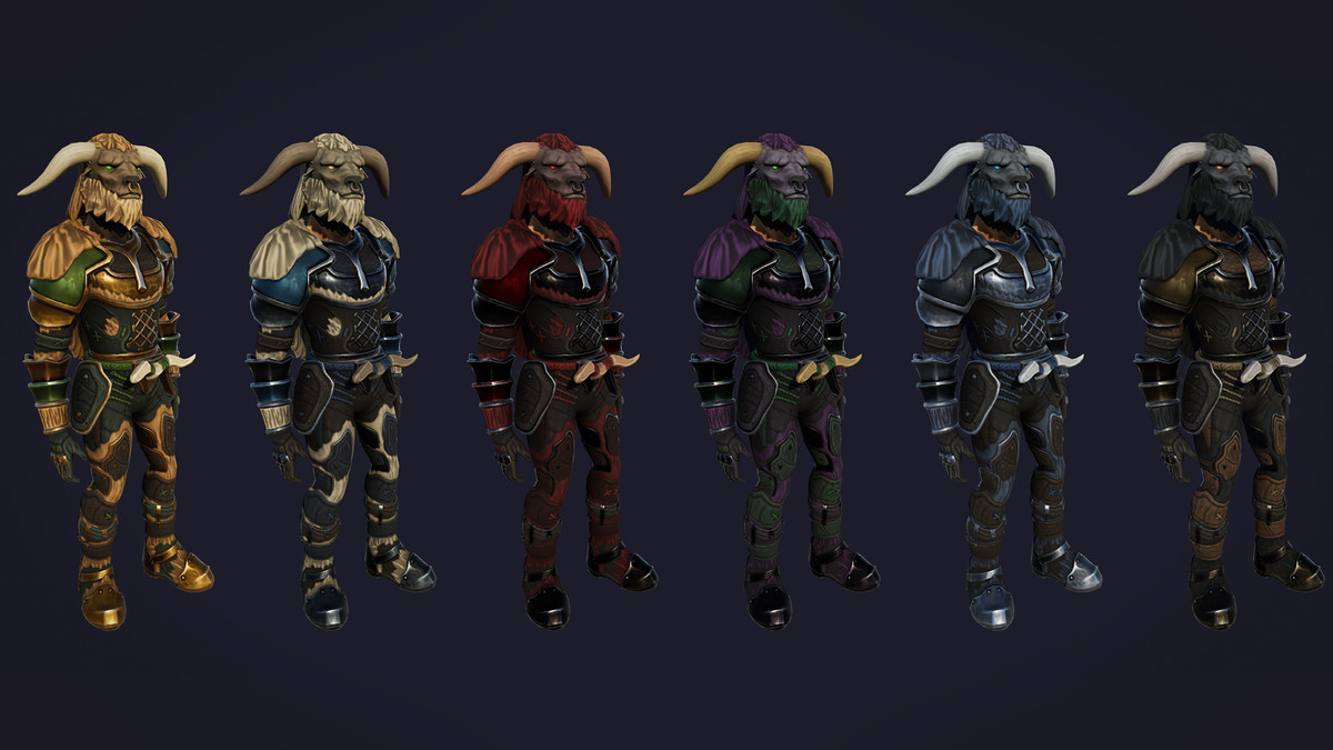 Character & Armor Bundle for Stylized Fantasy RPG