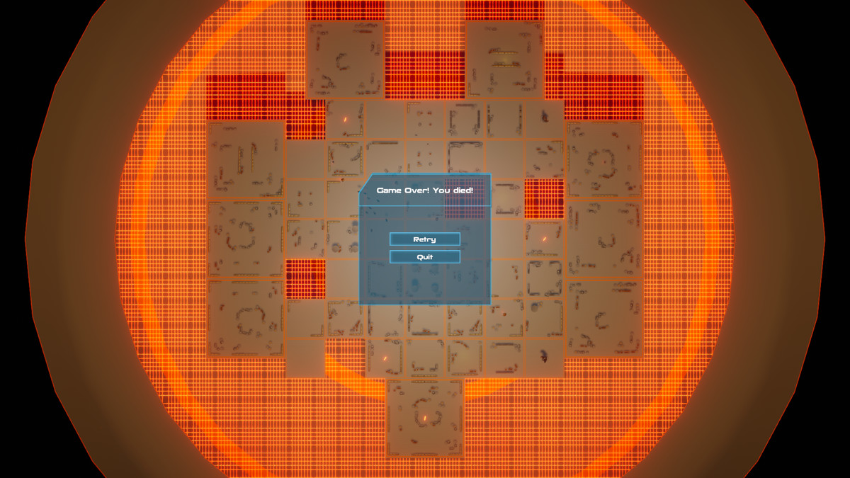 Sci-fi FPS Randomly Generated Full Game Example Template