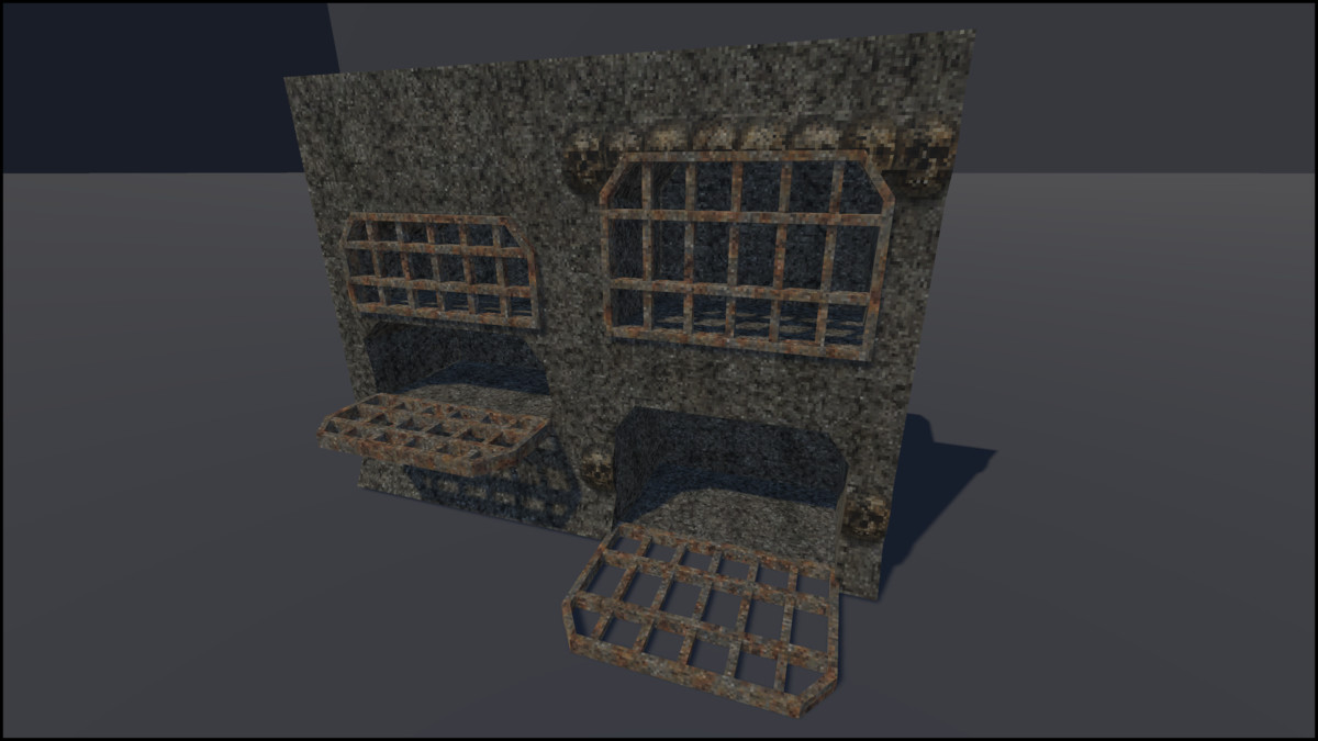 Catacombs - Retro Style Modular Environment Pack