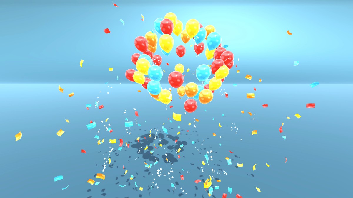Confetti Party Particles URP