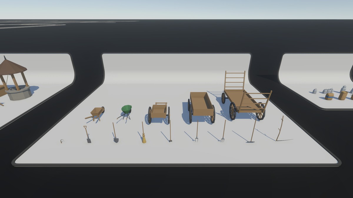 Low Poly Props Library – Forest, Sea, Town, Farm & More