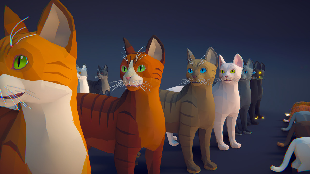 Milo the Cat PolyArt