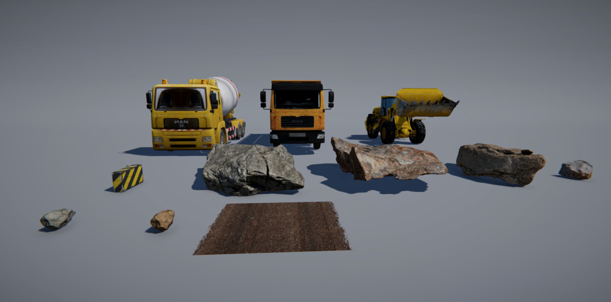 Open Pit Mine Environment